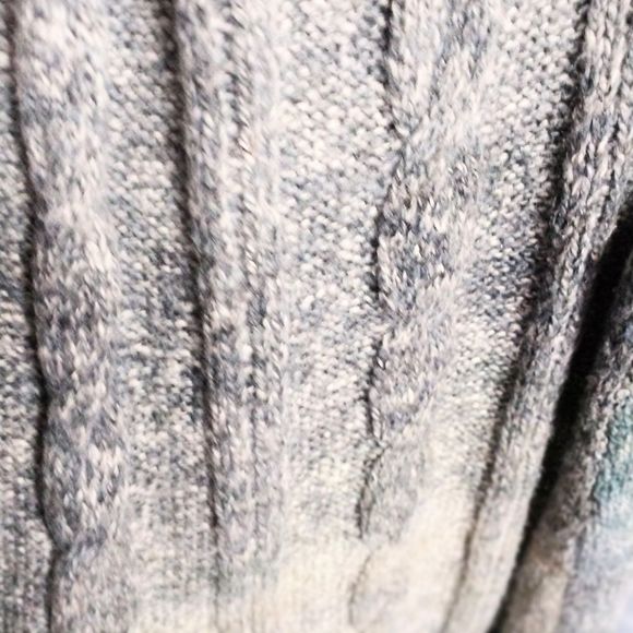 Westbound Women Multi Color Short Sleeve One Button Cardigan Sweater Sz L - Picture 3 of 6